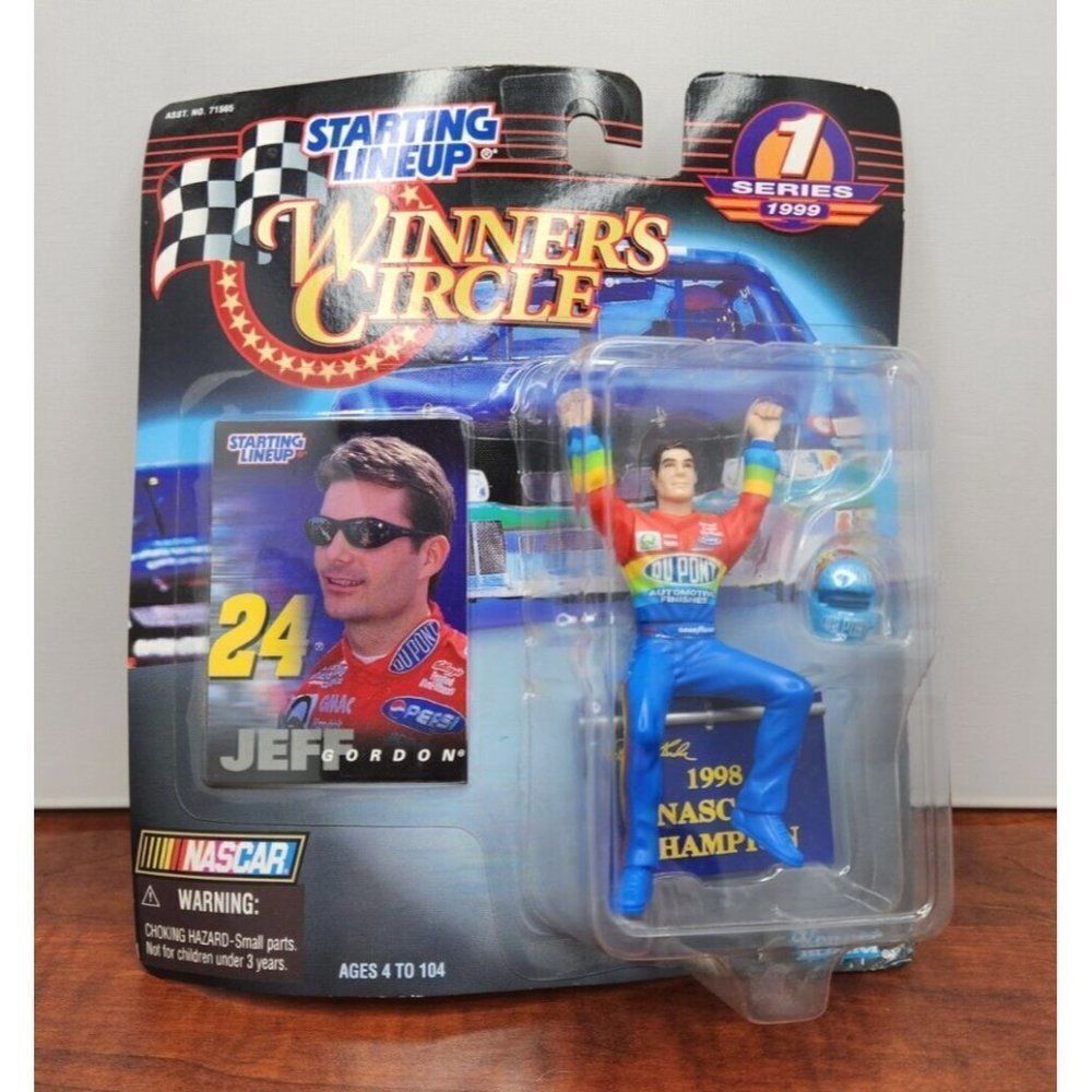 Jeff Gordon #24 Starting Lineup Winner's Circle 1999 Nascar Racing Kenner Figure